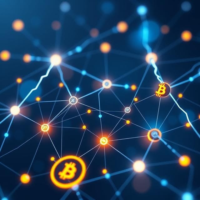 Bitcoin Lightning Payment Illustration
